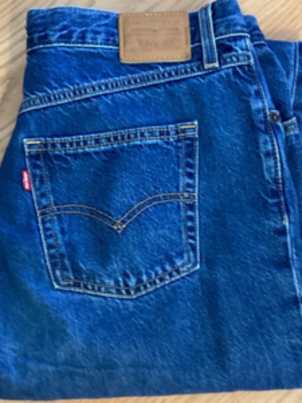Levi’s Big E Jeans Women’s W32 L30 High Rise Tapered Blue Denim Cotton
